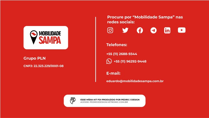 Mídia Kit Mobilidade Sampa