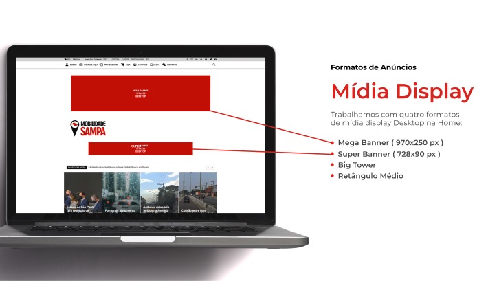 Mídia Kit Mobilidade Sampa